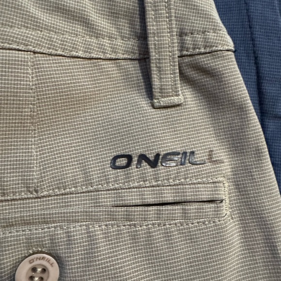 O'Neill Men's Hybrid Shorts - Vibrant Red, Classic Tan, Cool Gray Bundle - Picture 10 of 16
